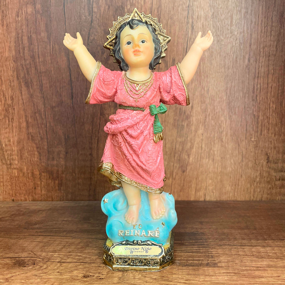 Estatua del Divino Niño de 20cm Dorado – VII Sacramentos Colombia