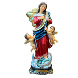 Estatua de la Virgen Desatanudos 30cm – VII Sacramentos Colombia