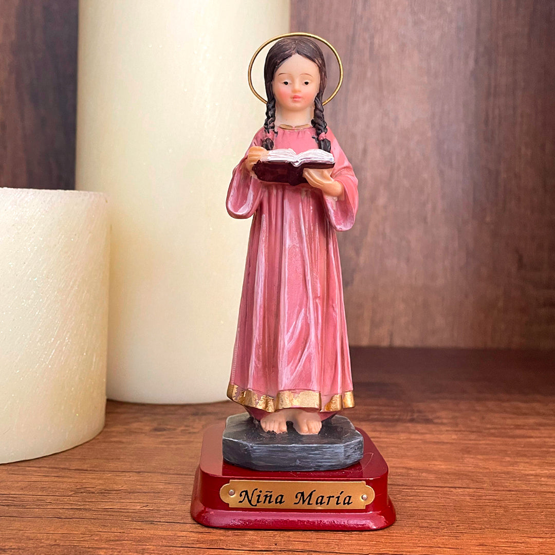 Estatua de la Niña María 12.5cm – VII Sacramentos Colombia