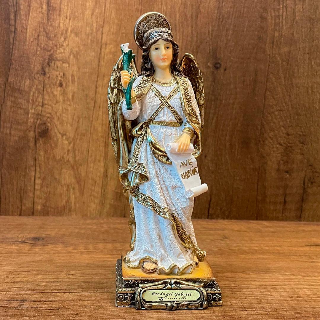 Estatua del Arcángel San Gabriel 20cm – VII Sacramentos Colombia