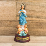 Estatua de la Virgen Inmaculada Concepción 10cm – VII Sacramentos Colombia