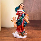 Estatua de la Virgen Desatanudos 7cm – VII Sacramentos Colombia