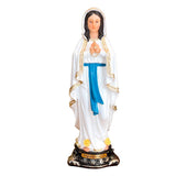 Estatua de la Virgen de Lourdes 20cm – VII Sacramentos Colombia