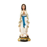 Estatua de la Virgen de Lourdes 19cm – VII Sacramentos Colombia