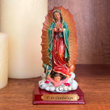 Estatua de la Virgen de Guadalupe de 12.5cm