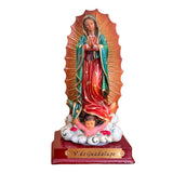 Estatua de la Virgen de Guadalupe de 12.5cm