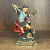 Estatua de San Miguel Arcángel 12.5cm Dorado
