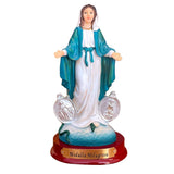 Estatua de la Virgen de la Medalla Milagrosa 12.5cm – VII Sacramentos Colombia