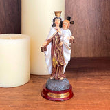 Estatua de la Virgen del Carmen 12.5cm – VII Sacramentos Colombia
