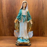 Estatua de la Virgen de la Medalla Milagrosa 40cm – VII Sacramentos Colombia