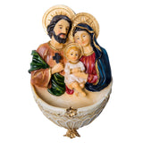 Placa de Pared con Pila para Agua de la Sagrada Familia – VII Sacramentos Colombia