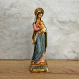 Estatua de la Virgen de la Salud 30cm Dorada – VII Sacramentos Colombia