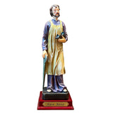Estatua de San José Carpintero de 20cm