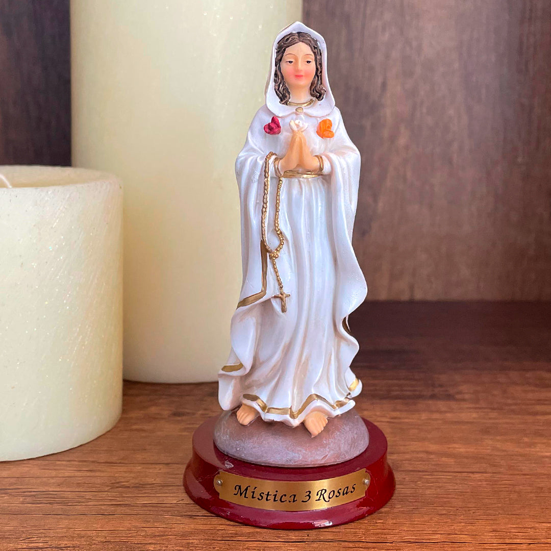 Estatua de la Virgen Rosa Mística 12.5cm – VII Sacramentos Colombia