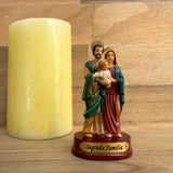 Estatua de la Sagrada Familia 9cm