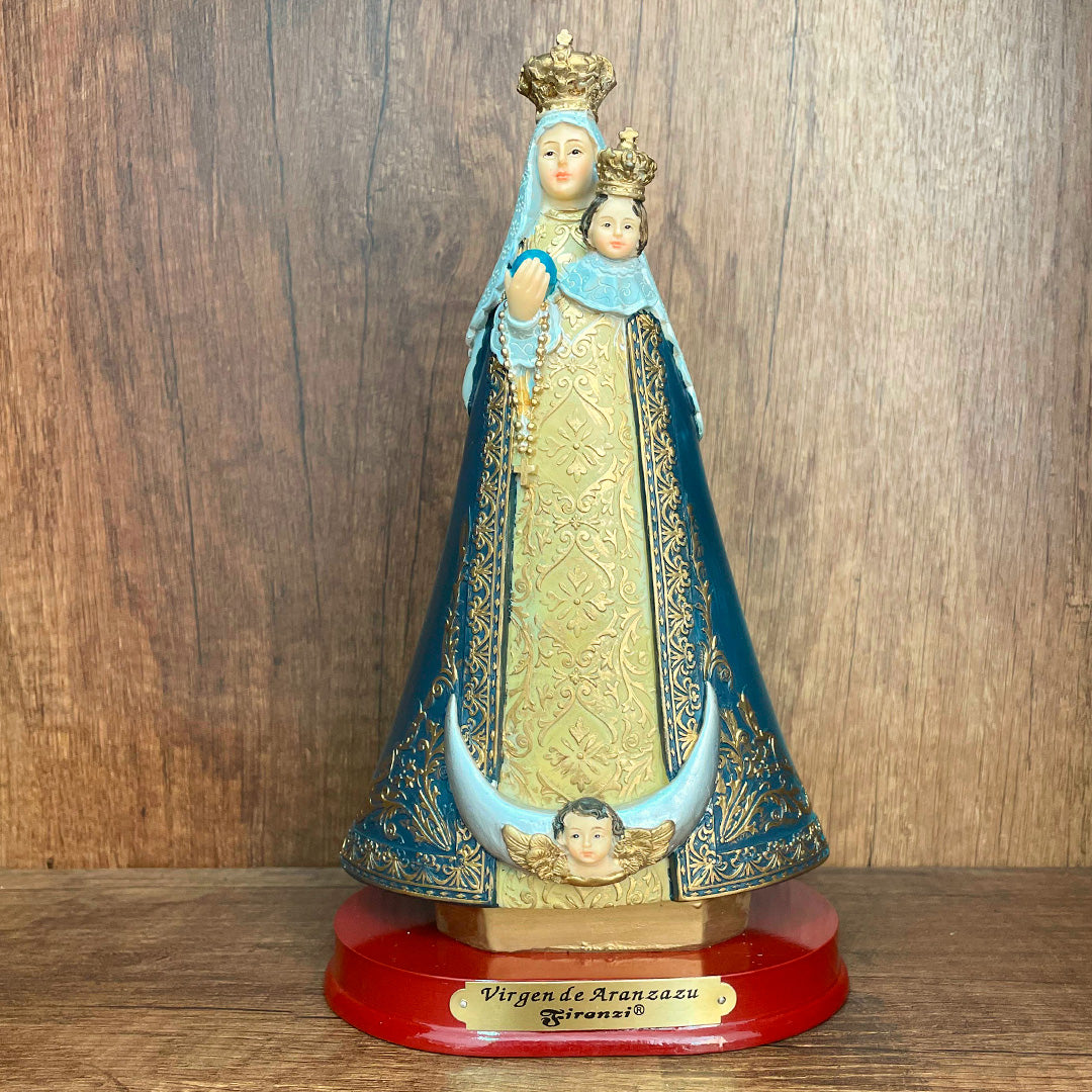 Estatua de la Virgen de Aranzazu 20cm – VII Sacramentos Colombia