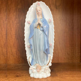 Estatua de la Virgen de Guadalupe Porcelana 30cm