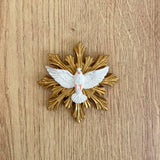 Placa de Pared del Espíritu Santo – Resina 7.5 cm – VII Sacramentos Colombia