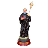 Estatua de San Benito de Abad 12.5cm – VII Sacramentos Colombia