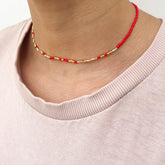 Collar Clave Morse "Dios es Amor" – VII Sacramentos Colombia