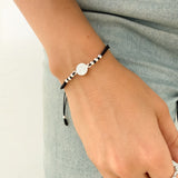 Pulsera con Medalla de San Benito Plata 925