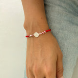 Pulsera con Medalla de San Benito Plata 925