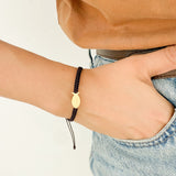 Pulsera Tejida con Símbolo del Pez