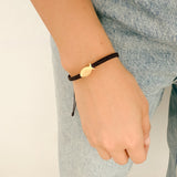 Pulsera Tejida con Símbolo del Pez