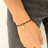 Pulsera Denario en Hilo Delgado