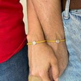 Pulsera Tejida San José y Sagrada Familia x 2 Unidades