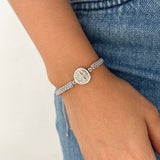 Pulsera Tejida con Medalla de San Benito – VII Sacramentos Colombia