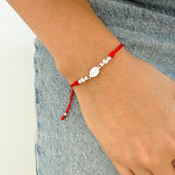 Pulsera con Medalla de la Virgen Milagrosa en Plata 925