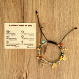 Pulsera 6 Afirmaciones de Vida en Dios