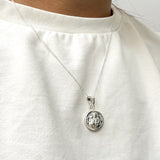 Cadena de Plata 925 con Medalla de San José – 45 cm – VII Sacramentos Colombia