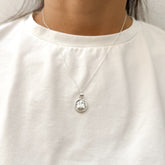 Cadena de Plata 925 con Medalla de San José – 45 cm