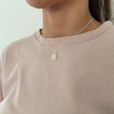 Cadena Plata Virgen de Guadalupe Engastada