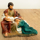 Estatua Sagrada Familia Sueño de Jesús y María 11.5 cm