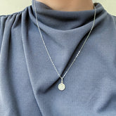 Cadena de plata 925 con medalla de San Miguel Arcángel 50 cm joya religiosa de protección– VII Sacramentos Colombia