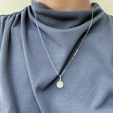 Cadena de plata 925 con medalla de San Miguel Arcángel 50 cm joya religiosa de protección– VII Sacramentos Colombia