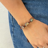 Pulsera de Hilo con Medallas de los Tres Arcángeles