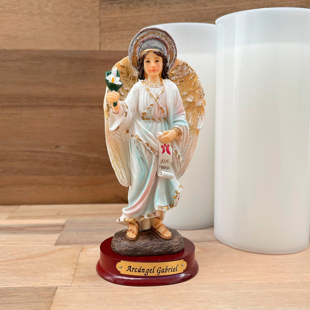Estatua del Arcángel San Gabriel 12.5cm – VII Sacramentos Colombia