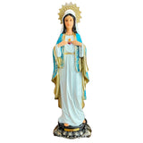 Estatua del Inmaculado Corazón de María 40cm – VII Sacramentos Colombia