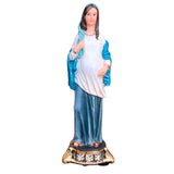 Estatua de la Virgen de la Dulce Espera 12.5cm – VII Sacramentos Colombia