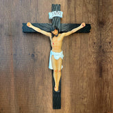 Estatua de Jesús Crucificado de Pared 30cm