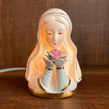 Lámpara Virgen Rosa Mística – VII Sacramentos Colombia
