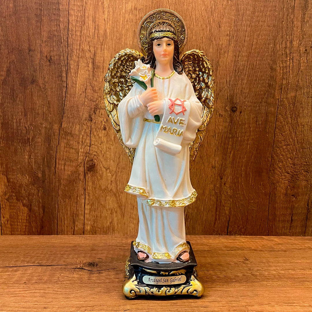 Estatua del Arcángel San Gabriel 30cm – VII Sacramentos Colombia