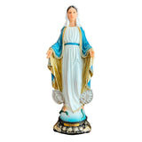 Estatua de la Virgen de la Medalla Milagrosa 40cm – VII Sacramentos Colombia