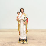 Estatua de San José Blanco 19 cm – VII Sacramentos Colombia