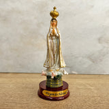 Estatua de la Virgen de Fatima 10cm