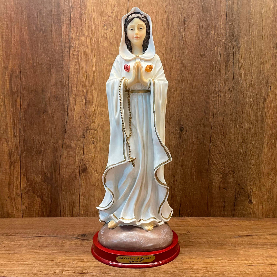 Estatua de la Virgen Rosa Mística 40cm – VII Sacramentos Colombia